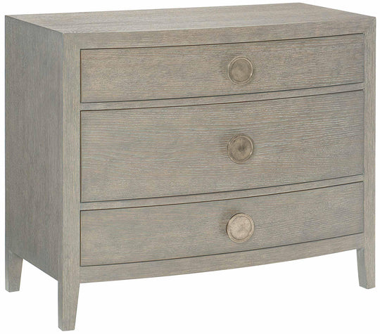 Bernhardt - Linea Nightstand Wood Gray - 384230G | American Home Furniture