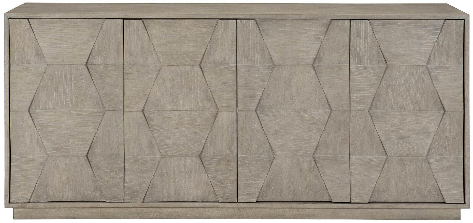 Bernhardt - Linea Buffet Gray - 384134G | American Home Furniture