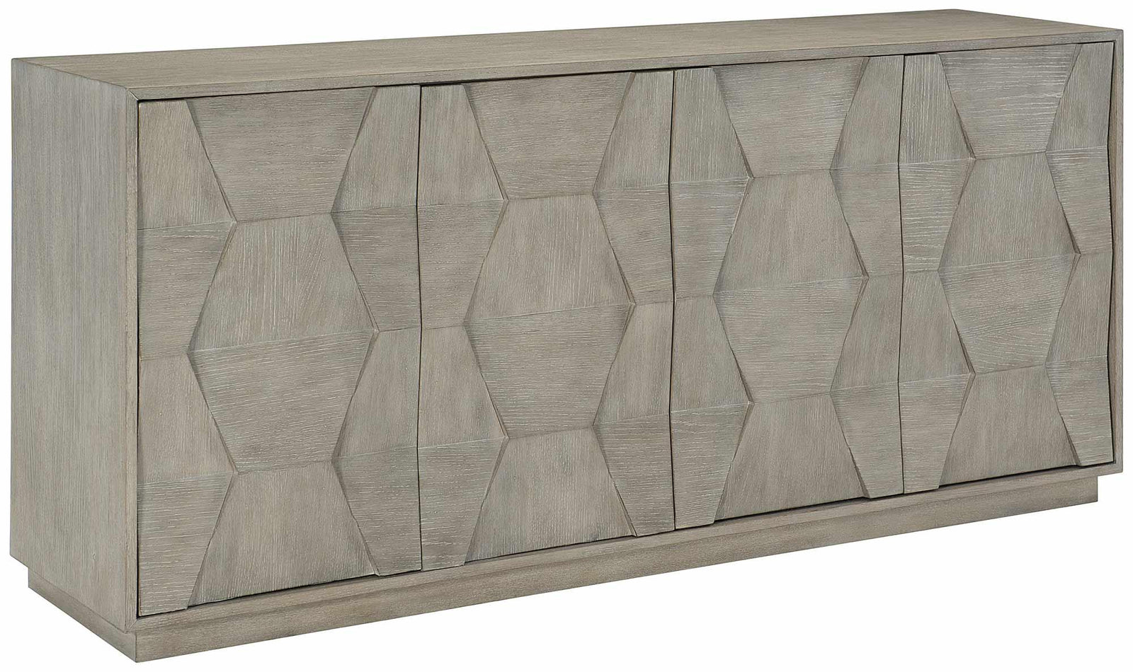 Bernhardt - Linea Buffet Gray - 384134G | American Home Furniture