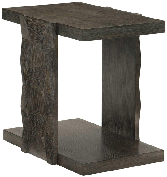 Bernhardt - Linea Side Table Brown Rectangle - 384121B | American Home Furniture