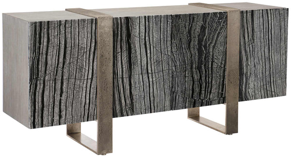 LINEA ENTERTAINMENT CREDENZA STAINLESS