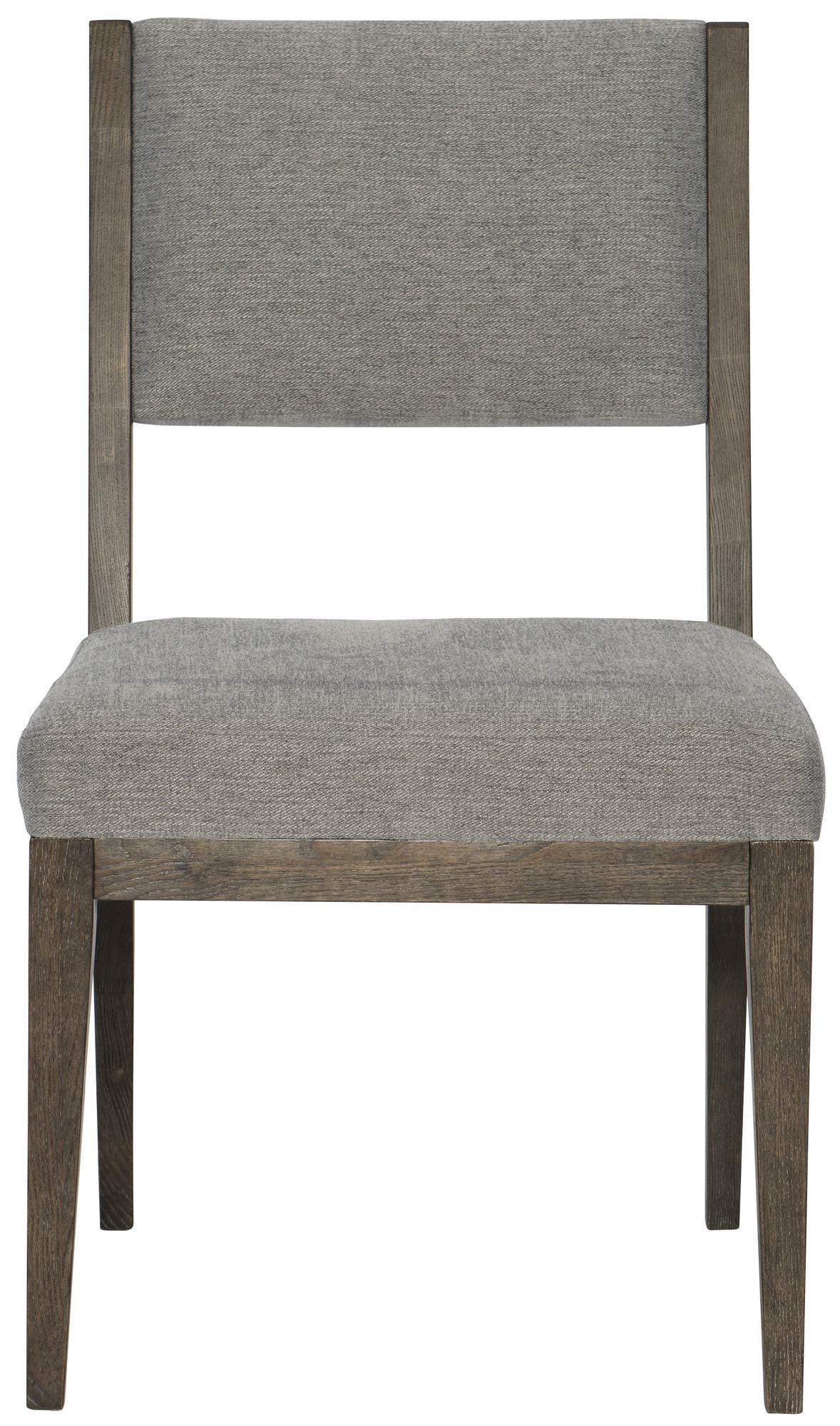 Bernhardt - Linea Side Chair Gray 21" - Set of 2 - 384541B | American Home Furniture