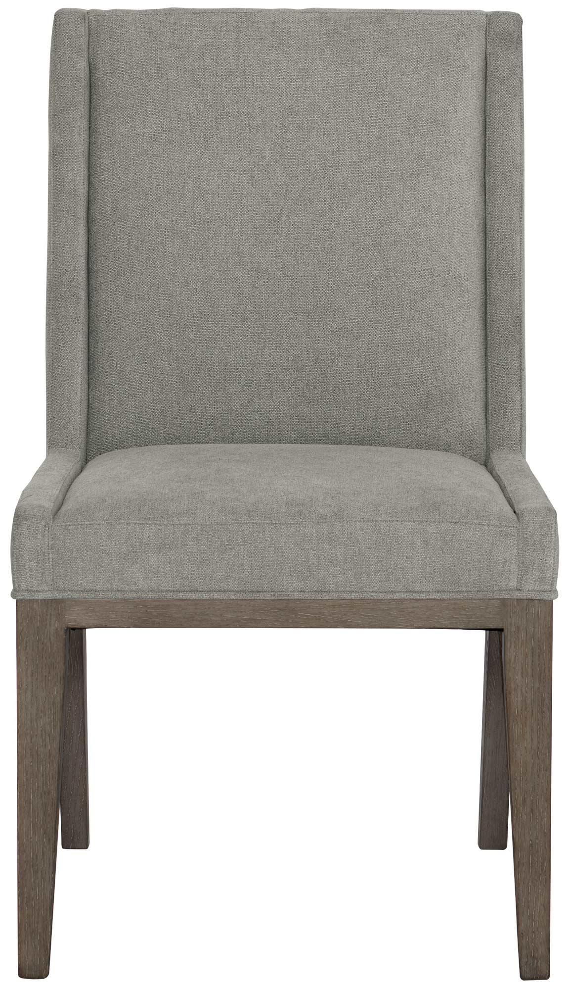 Bernhardt - Linea Side Chair Gray 22" - Set of 2 - 384547B | American Home Furniture