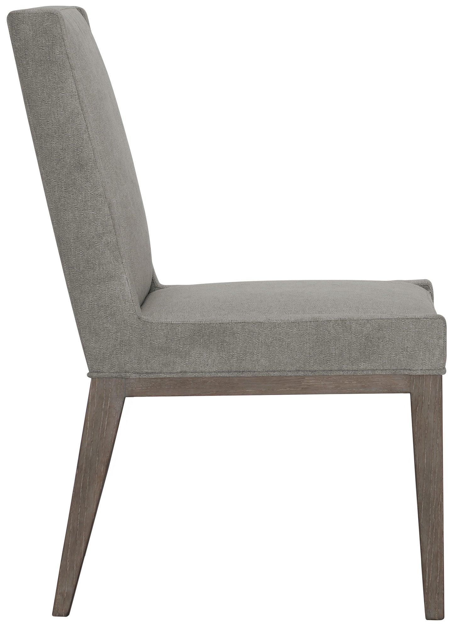 Bernhardt - Linea Side Chair Gray 22" - Set of 2 - 384547B | American Home Furniture