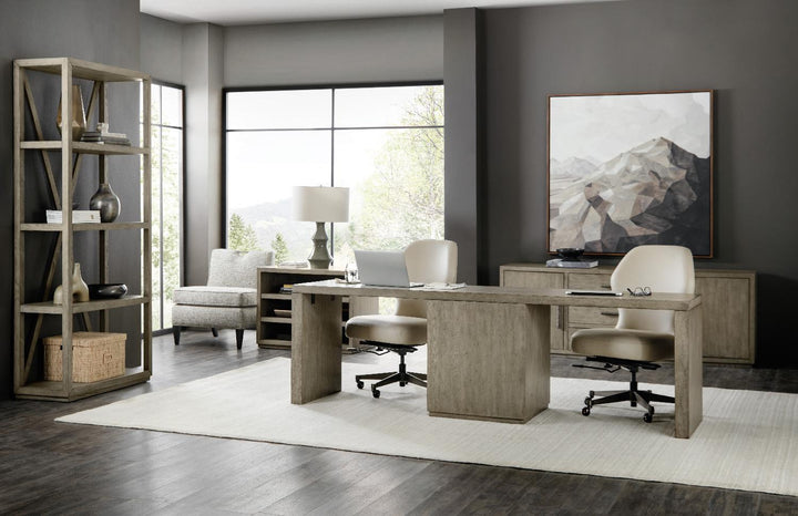 American Home Furniture | Hooker Furniture - Linville Falls Open Desk Cabinet