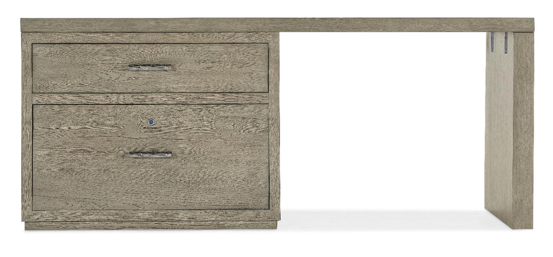 American Home Furniture | Hooker Furniture - Linville Falls 72" Desk with Lateral File