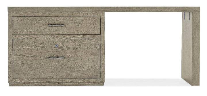 American Home Furniture | Hooker Furniture - Linville Falls 72" Desk with Lateral File