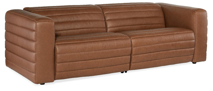 American Home Furniture | Hooker Furniture - Chatelain 1.5 LAF/RAF 2 over 2 Power Sofa with Power Headrest