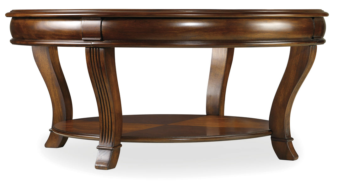 American Home Furniture | Hooker Furniture - Brookhaven Round Cocktail Table