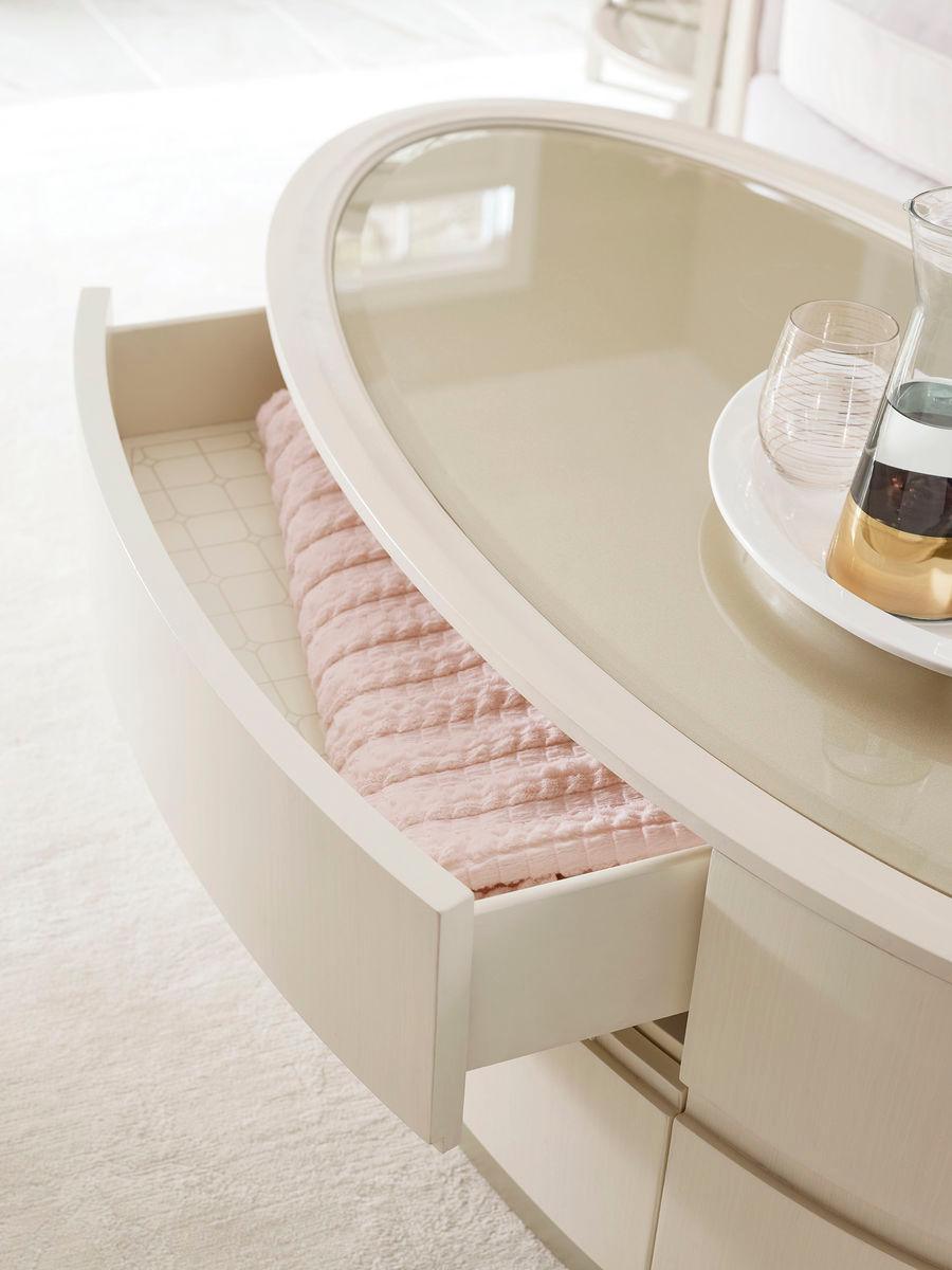 Caracole Adela Cocktail Table With Drawers COFFEE TABLES