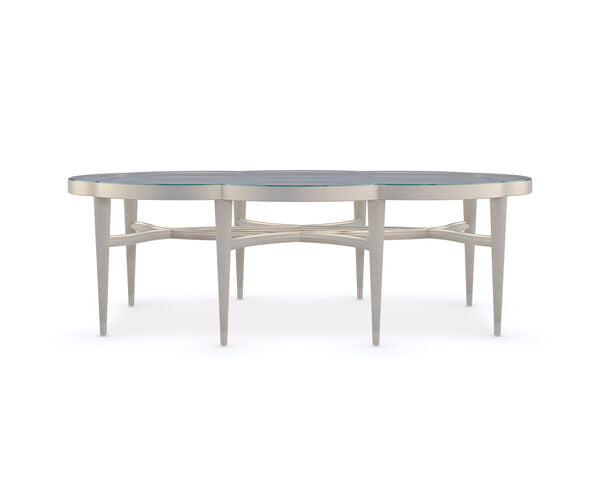 LILLIAN OVAL COCKTAIL TABLE