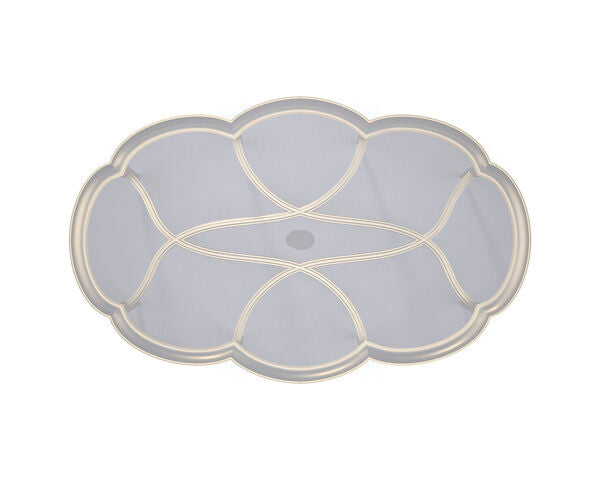 LILLIAN OVAL COCKTAIL TABLE