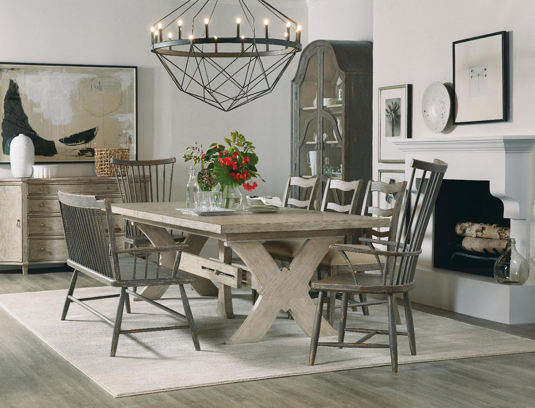 American Home Furniture | Hooker Furniture - Alfresco Marzano Dining Bench