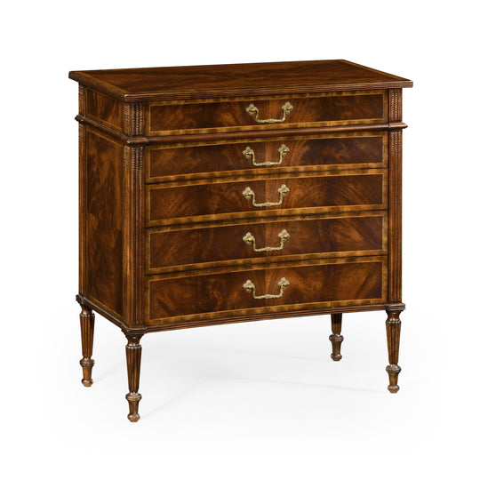 Jonathan Charles Buckingham Mahogany Chest of Drawers SIDEBOARDS + CREDENZAS