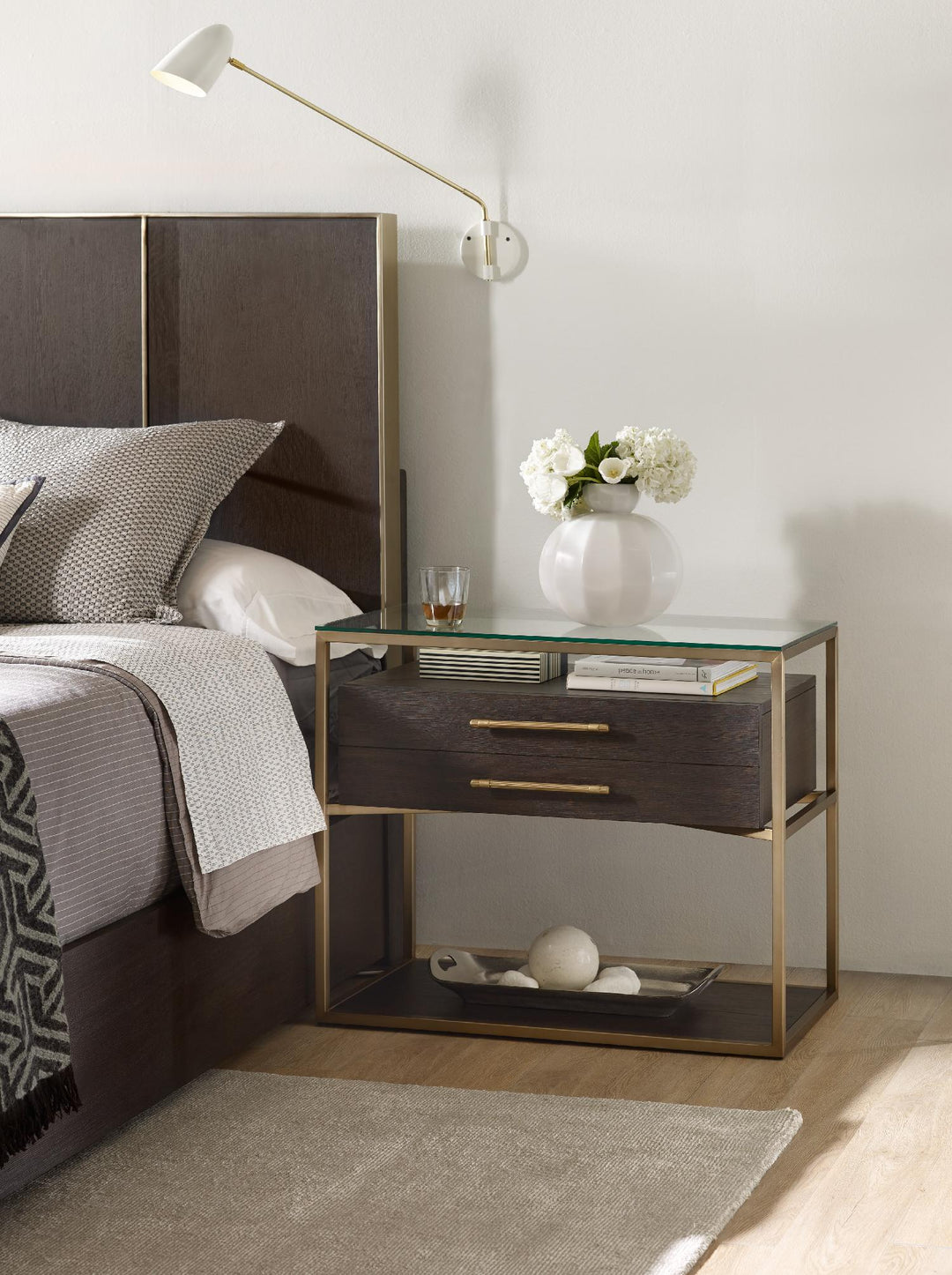 American Home Furniture | Hooker Furniture - Curata One-Drawer Nightstand