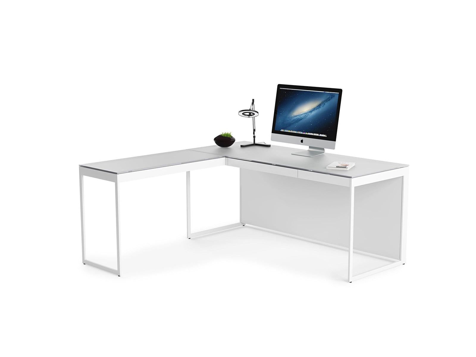 BDI - Centro Desk Return - 6402 SW/GRY | American Home Furniture