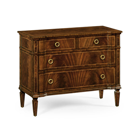 Jonathan Charles Versailles Regency Mahogany Chest of Drawers SIDEBOARDS + CREDENZAS
