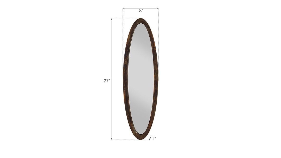 Elliptical Oval Mirror, Small, Posh - Phillips Collection - AmericanHomeFurniture