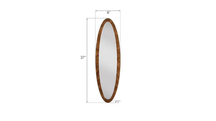 Elliptical Oval Mirror, Small, Von Braun - Phillips Collection - AmericanHomeFurniture