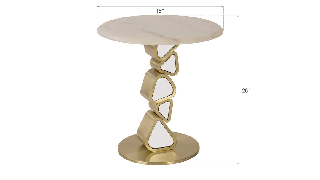 Pebble End Table - Phillips Collection - AmericanHomeFurniture