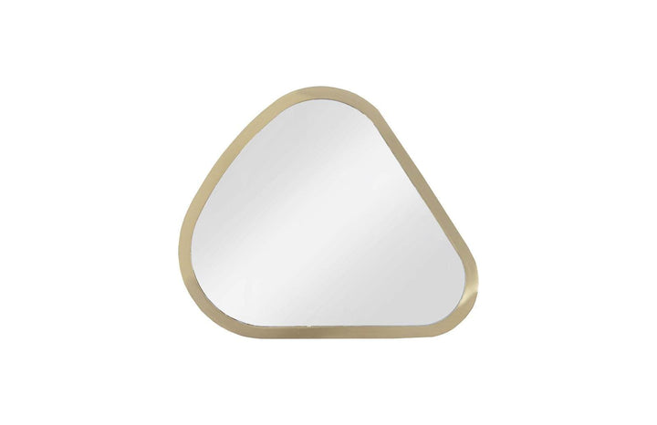 Pebble Mirrors, Set of 4, Brushed Brass - Phillips Collection - AmericanHomeFurniture