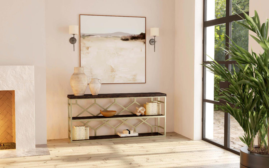 American Home Furniture | Hooker Furniture - Melange Giles Console Table