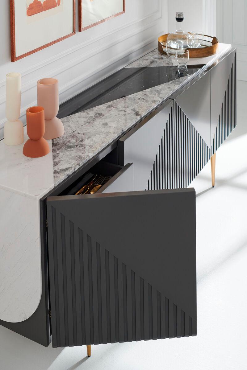 Caracole - Over The Edge Buffet - CLA-020-213 | American Home Furniture