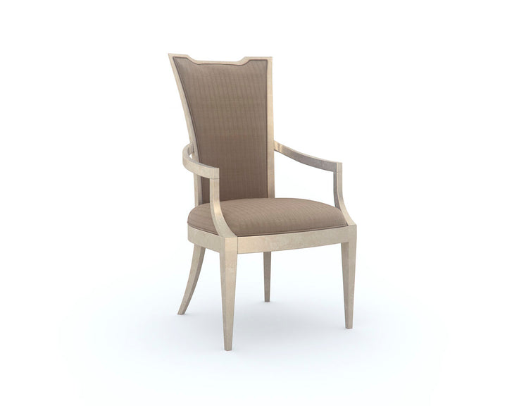 VERY APPEALING DINING ARM CHAIR