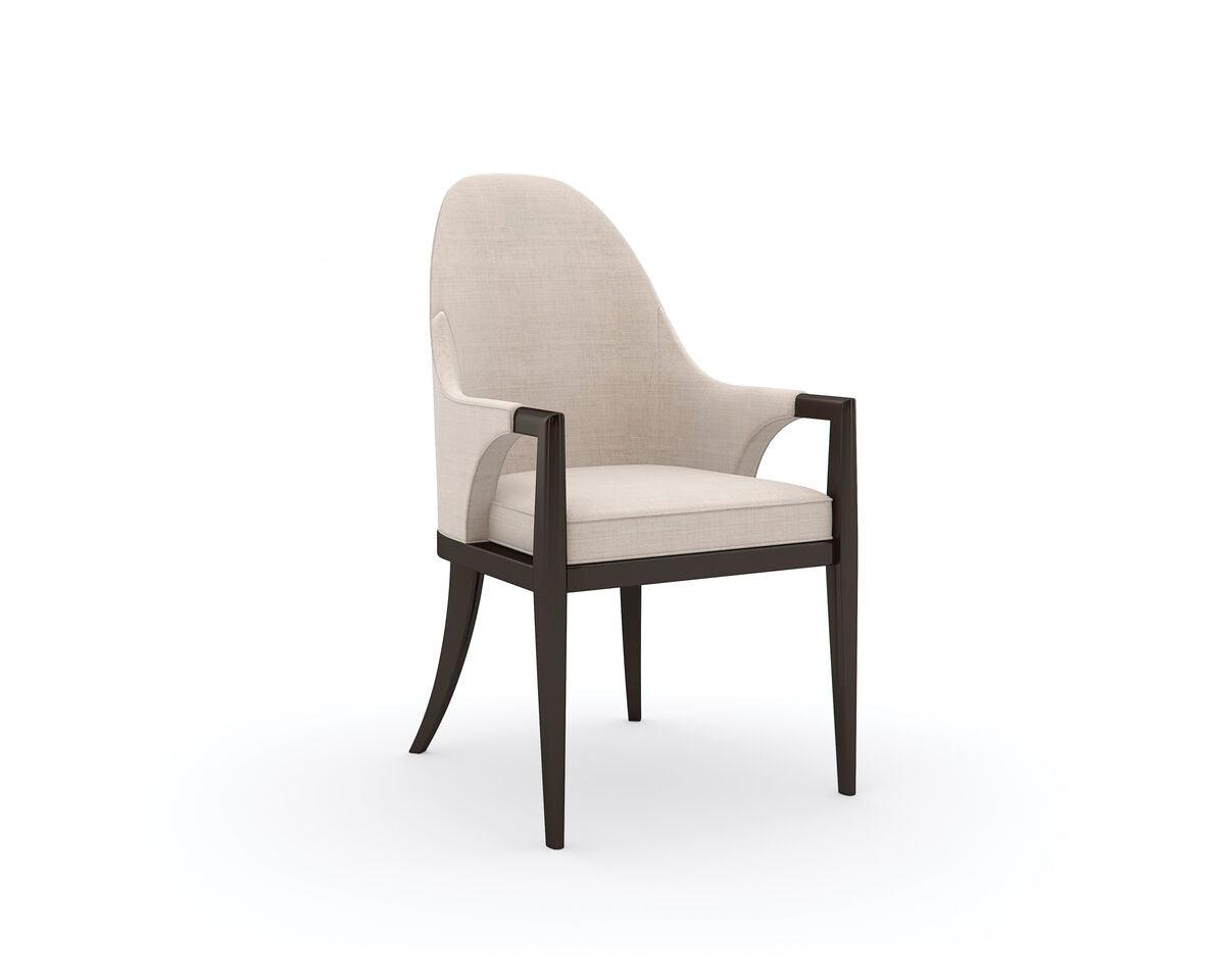 Caracole - Natural Choice Arm Chair Beige - CLA-421-271 | American Home Furniture