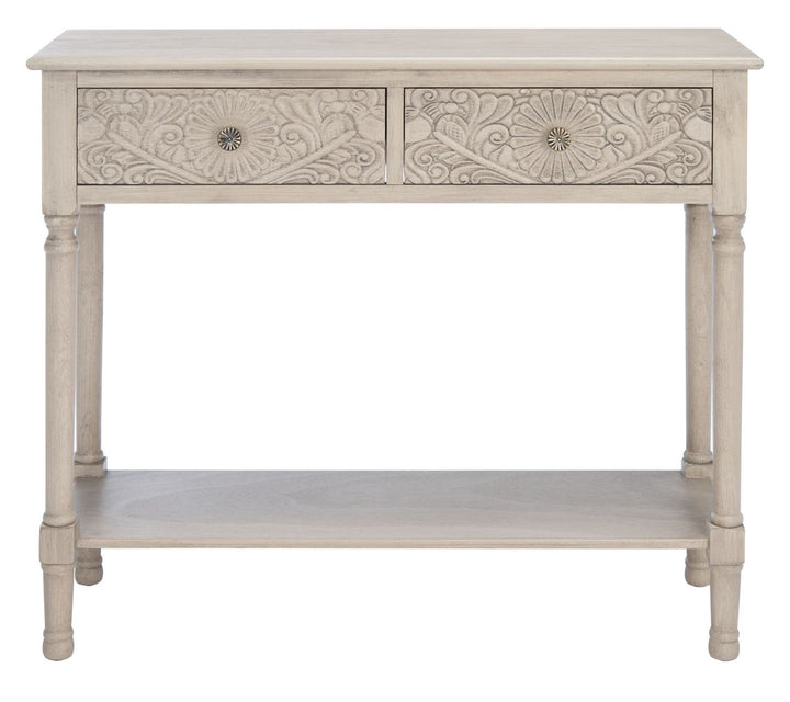 JOSIE 2 DRAWER CONSOLE TABLE - Safavieh - AmericanHomeFurniture