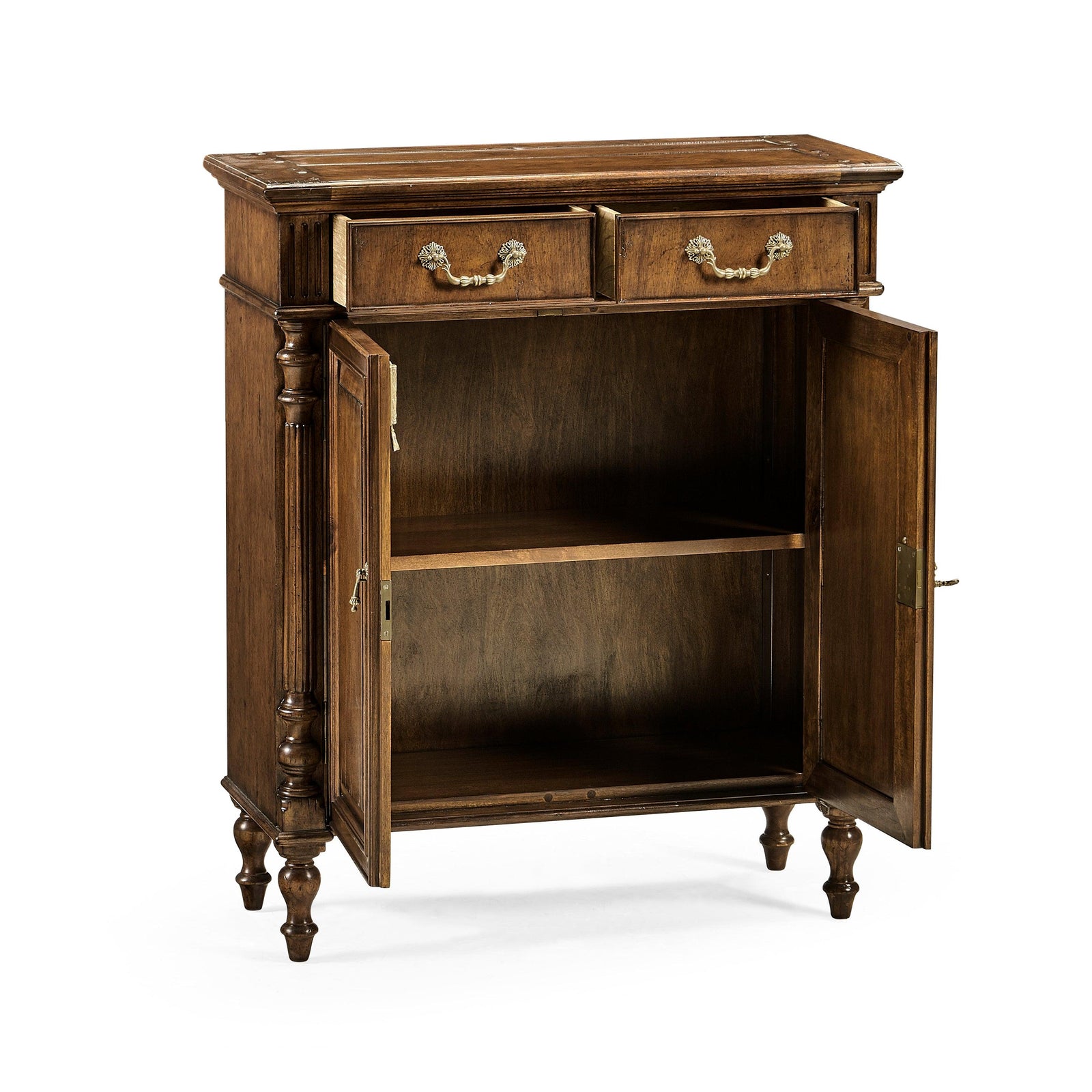 Jonathan Charles La Rochelle Narrow Cabinet With Cupboard CABINETS