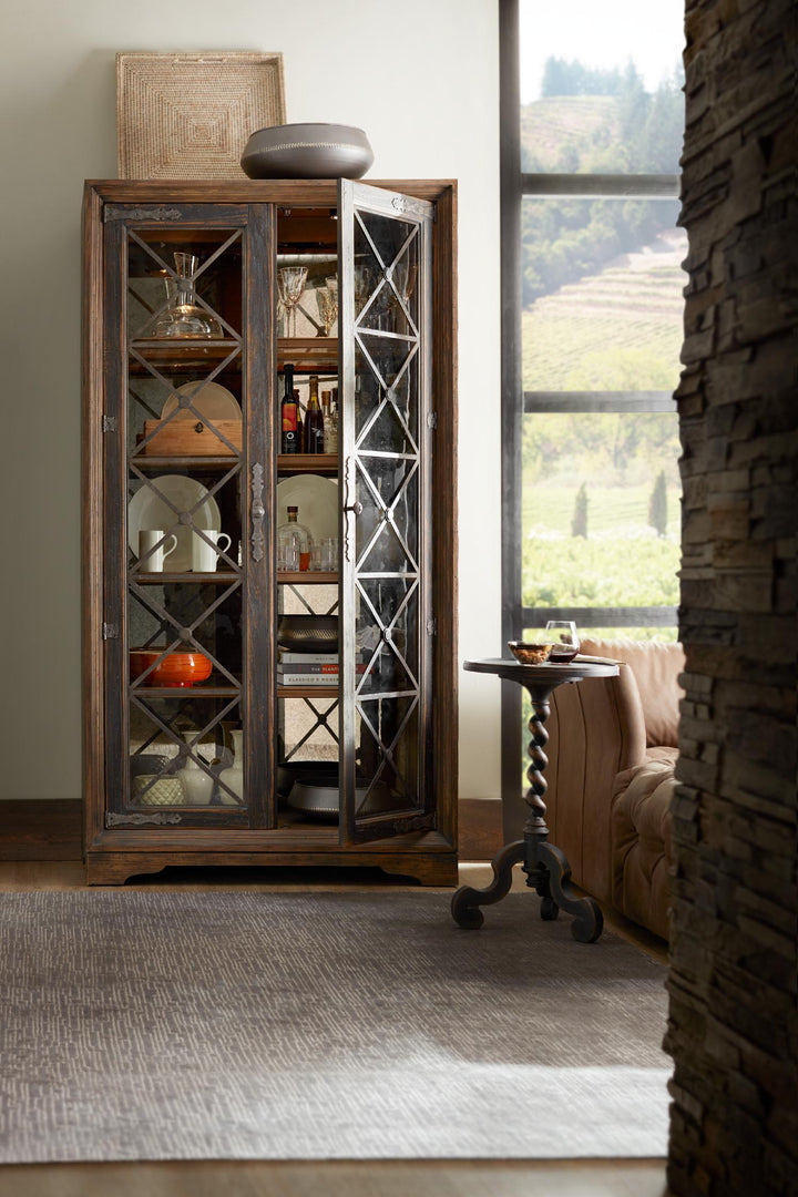 American Home Furniture | Hooker Furniture - Sattler Display Cabinet