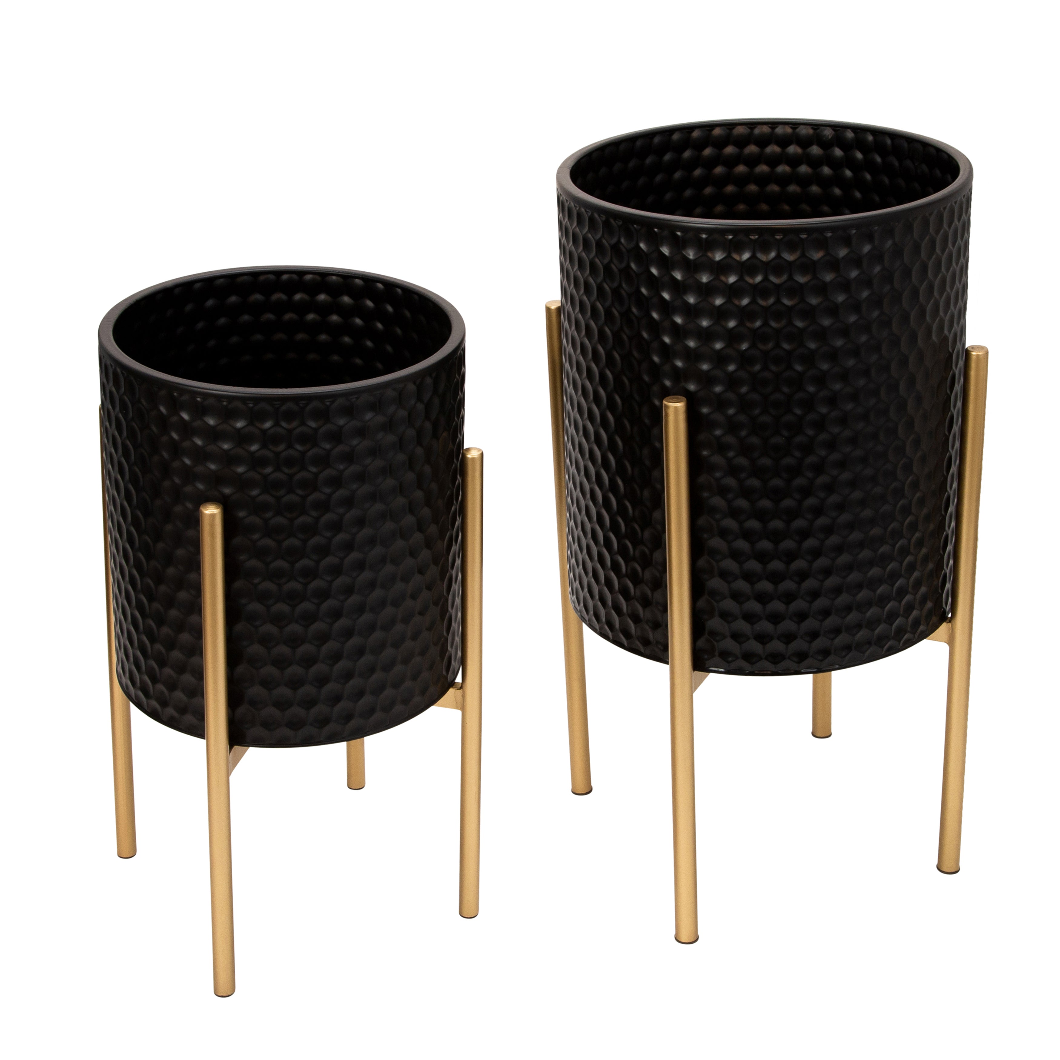 Gold honeycomb planter cheapest