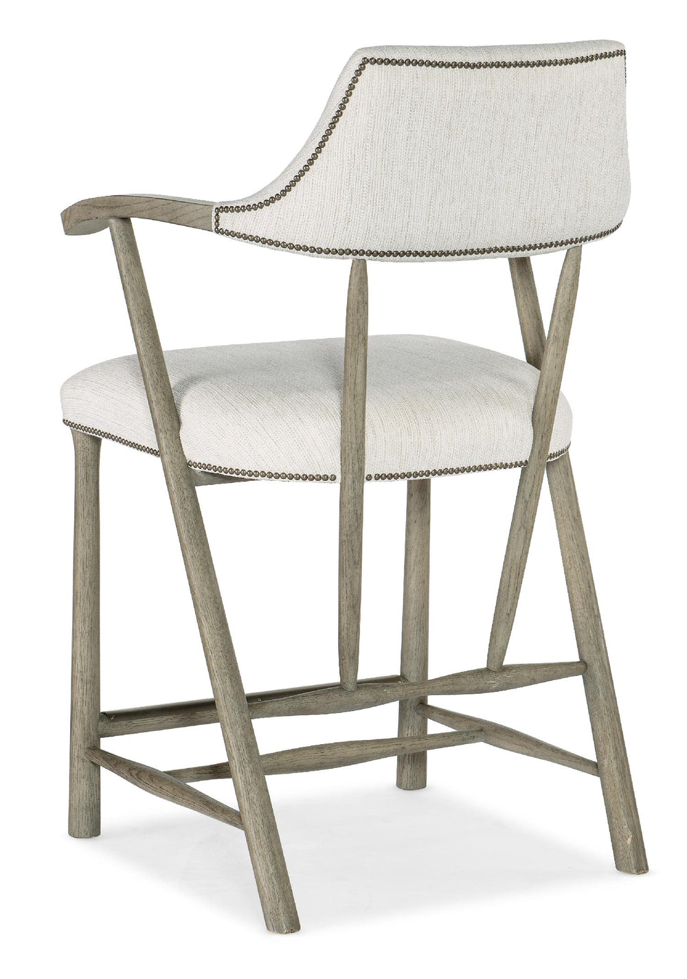 American Home Furniture | Hooker Furniture - Linville Falls Stack Rock Counter Stool - Set of 2