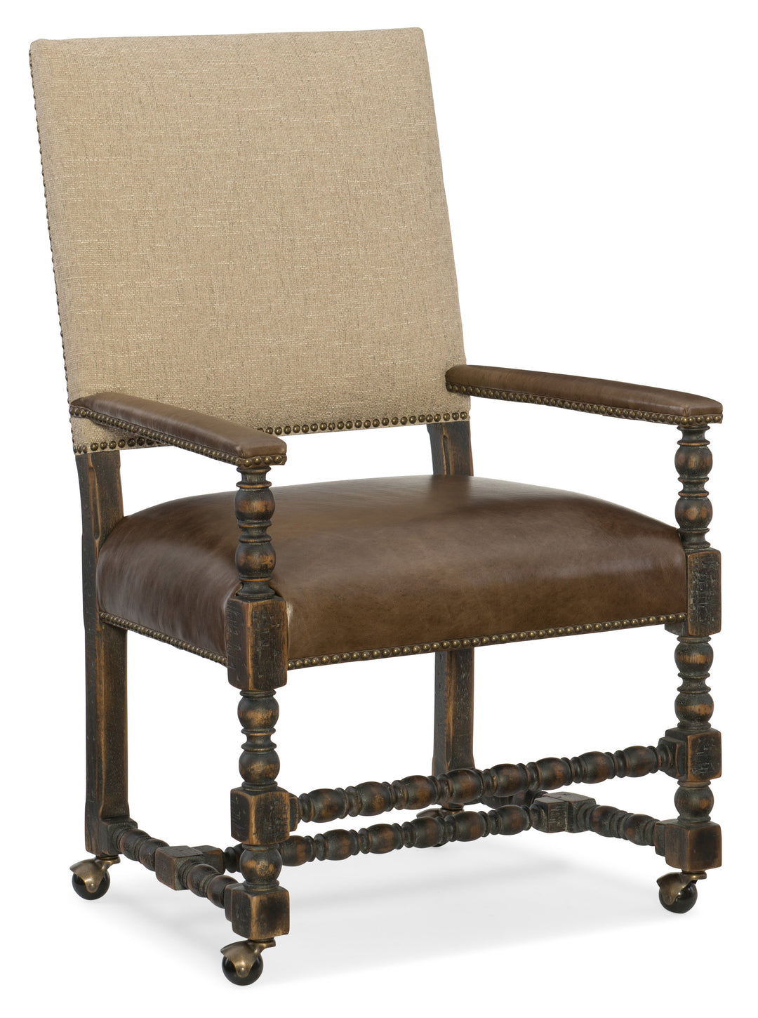 American Home Furniture | Hooker Furniture - Comfort Castered Game Chair  - Set of 2