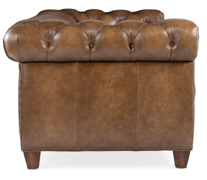 American Home Furniture | Hooker Furniture - Chester Tufted Stationary Sofa