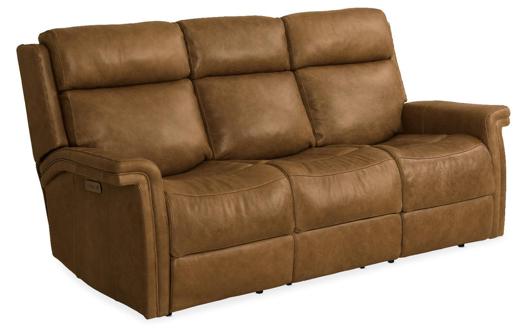 American Home Furniture | Hooker Furniture - Poise Power Recliner Sofa with Power Headrest