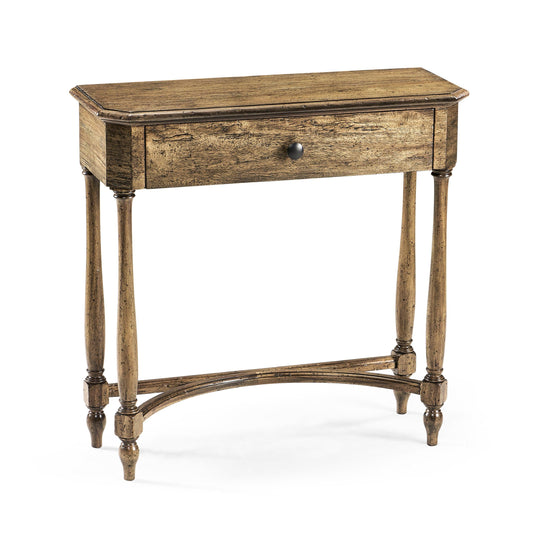Jonathan Charles Casual Accents Medium Driftwood Console Table CONSOLE TABLES