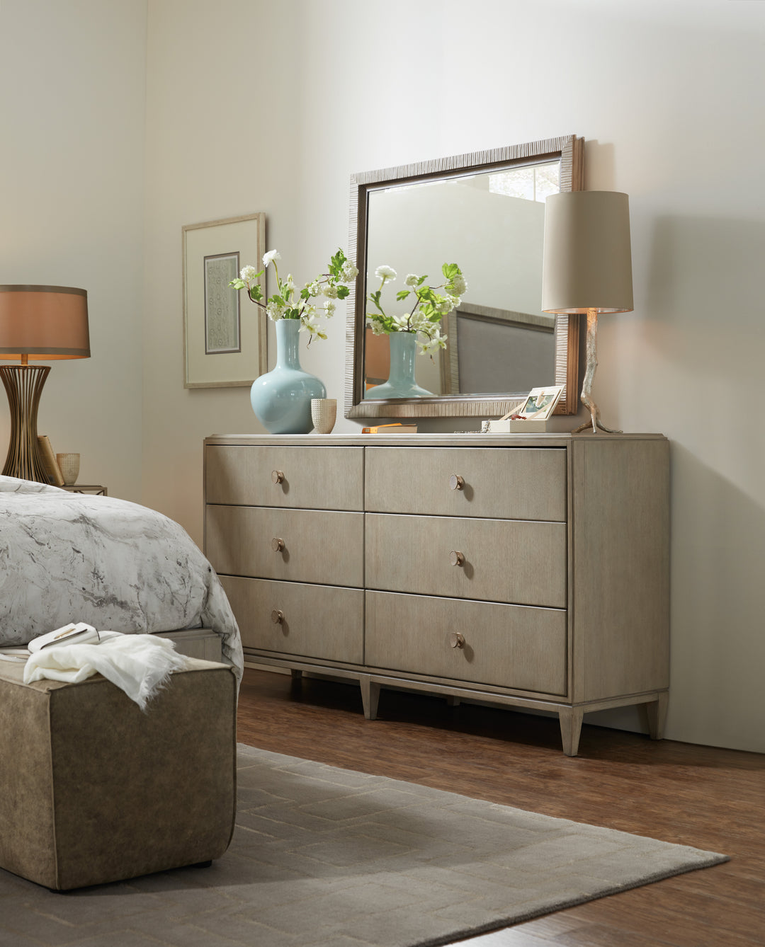 American Home Furniture | Hooker Furniture - Elixir Six-Drawer Dresser