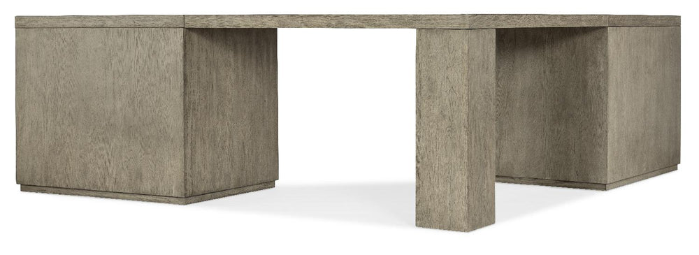 American Home Furniture | Hooker Furniture - Linville Falls Corner Desk with Two Lateral Files