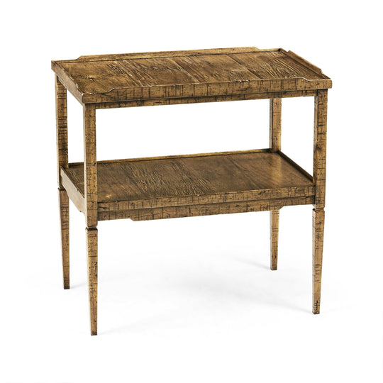 Jonathan Charles Casual Accents Rectangular Side Table ACCENT TABLES