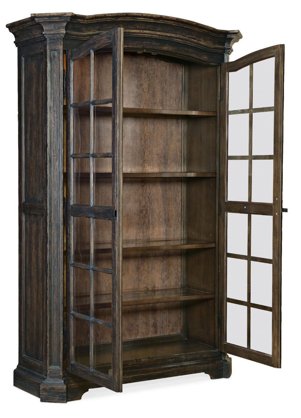 American Home Furniture | Hooker Furniture - La Grange Mullins Prairie Display Cabinet