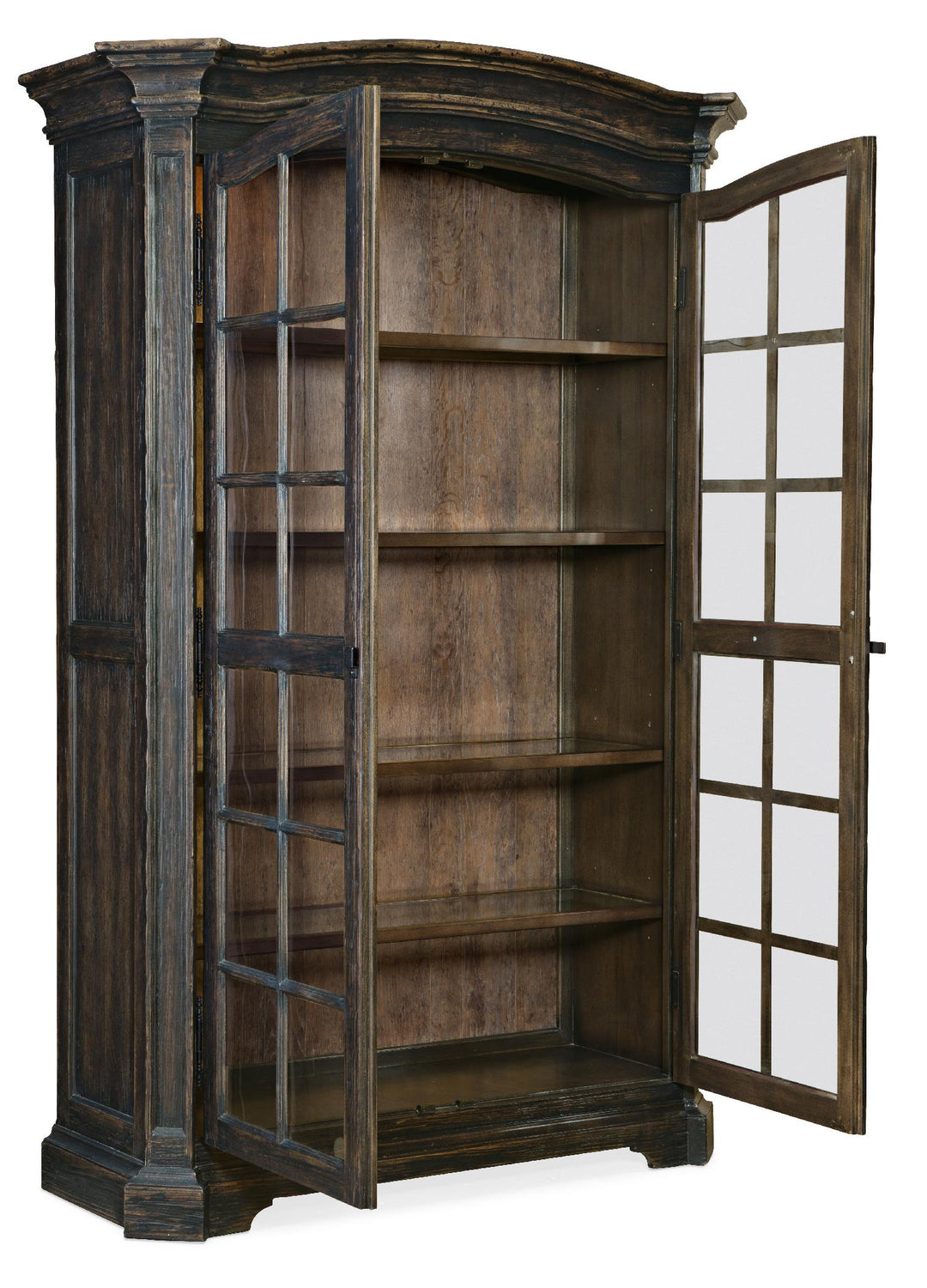 American Home Furniture | Hooker Furniture - La Grange Mullins Prairie Display Cabinet