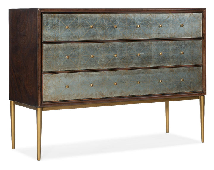 American Home Furniture | Hooker Furniture - Melange Estrella Three Drawer Chest