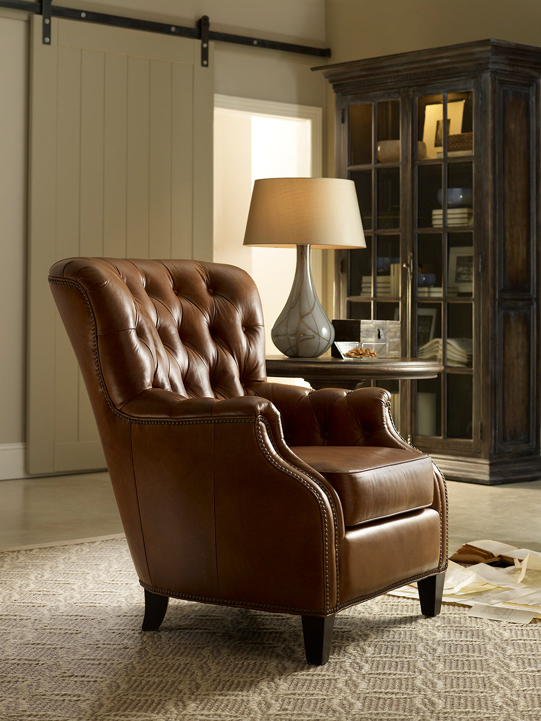 American Home Furniture | Hooker Furniture - Hamrick Club Chair