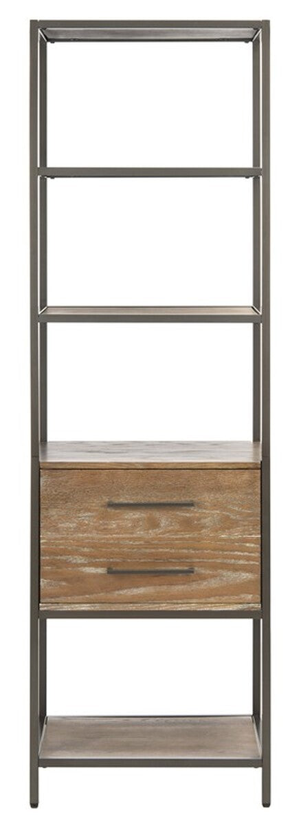 JOLA 5 SHELF 1 DRAWER ETAGERE - Safavieh - AmericanHomeFurniture