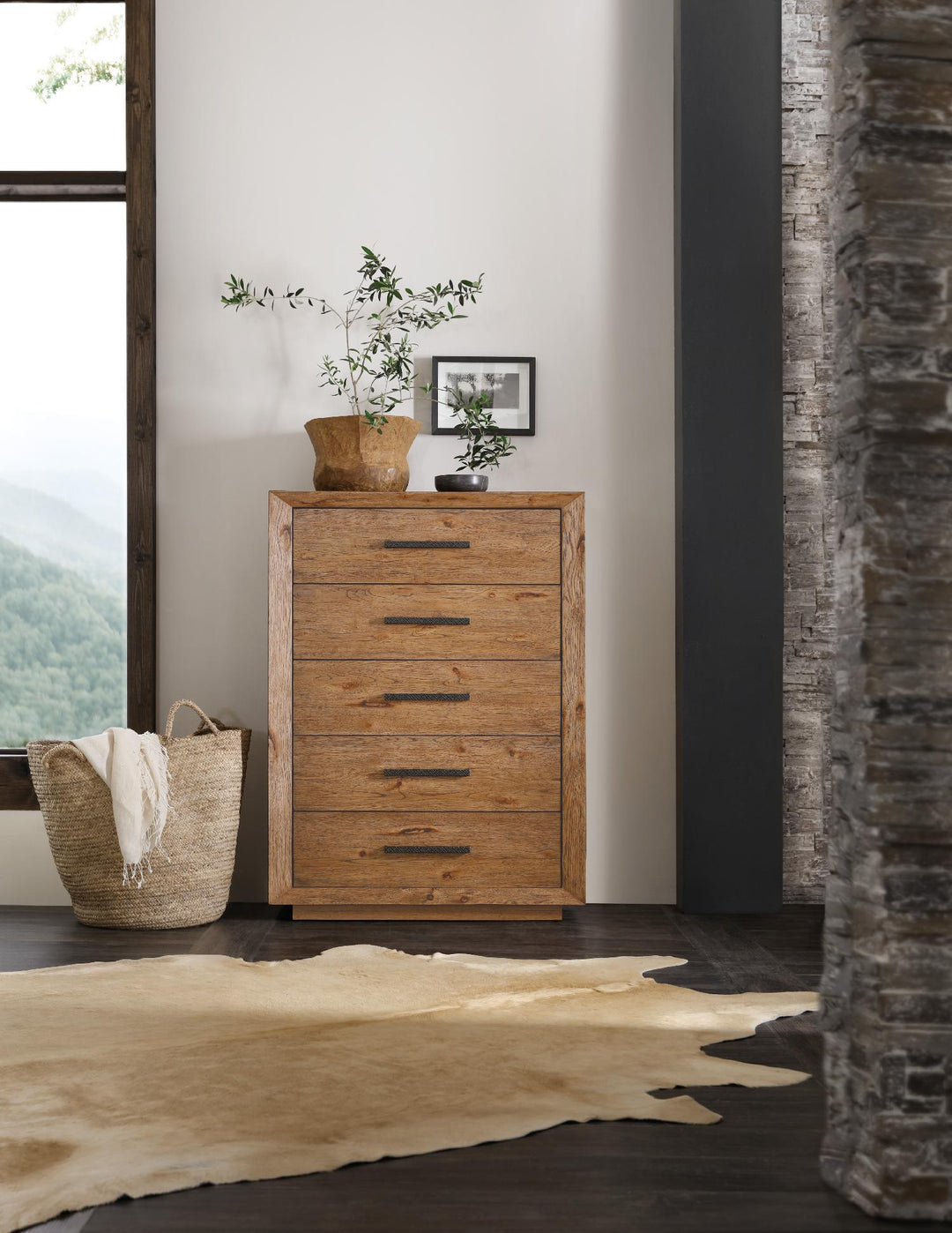 American Home Furniture | Hooker Furniture - Big Sky Five Drawer Chest 1