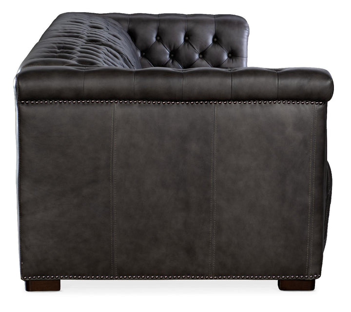 American Home Furniture | Hooker Furniture - Savion Grandier Sofa with Power Recline Power Headrest