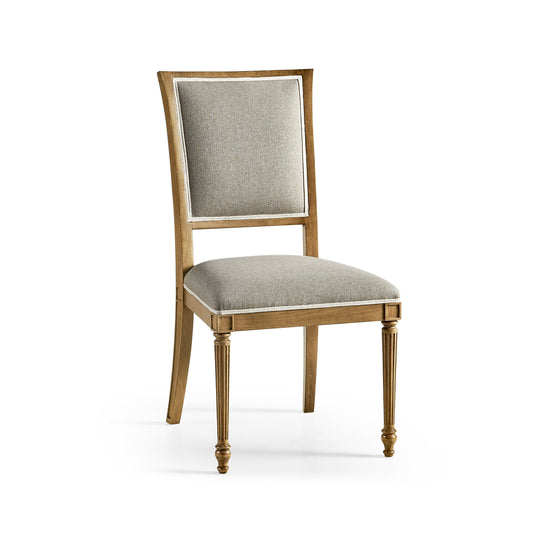 Jonathan Charles Timeless Flare Uph. Side Chair Flared Top in Sun Bleached Cherry - Set Of 2 DINING CHAIRS