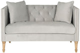 SARAH TUFTED SETTEE WITH PILLOWS - Safavieh - AmericanHomeFurniture